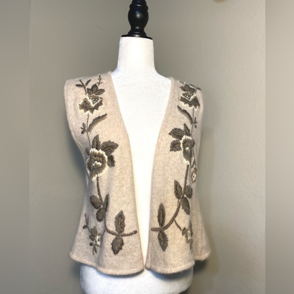 Wool Angora VEST Lady H Peter Hahn